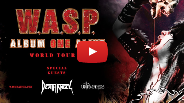 W.A.S.P. Perform Entire Debut Album from Start to Finish, on the 2024 Album ONE Alive World Tour